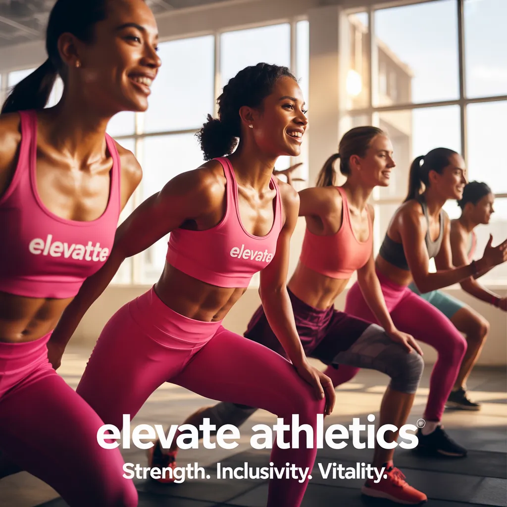 pink workout clothes for everyone