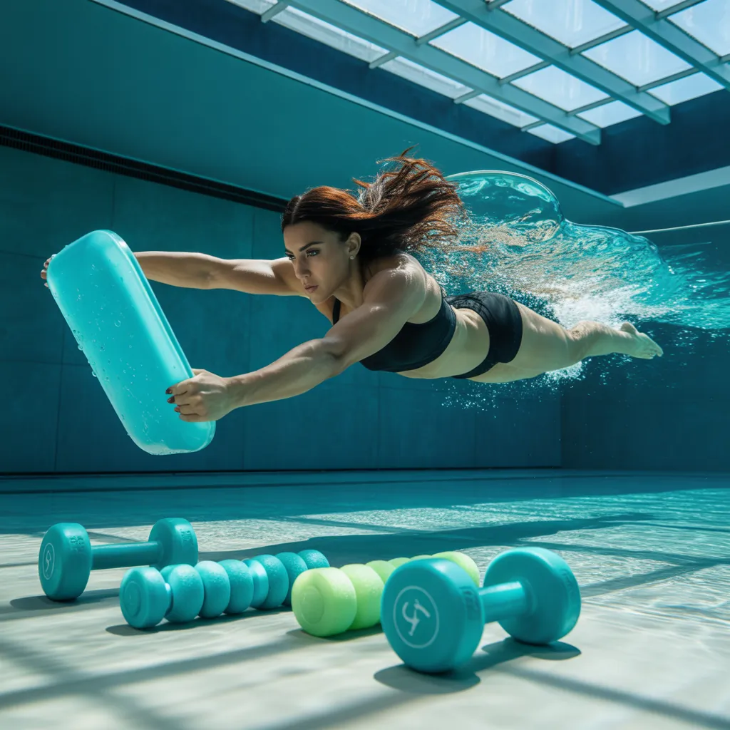pool workout equipment