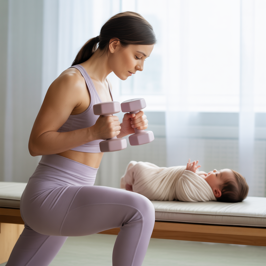 postpartum workout tips