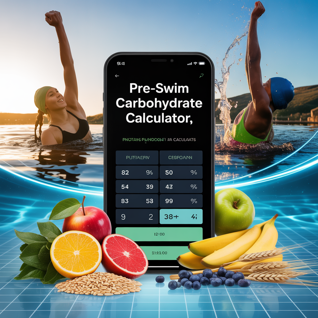 pre swim carbohydrate calculator