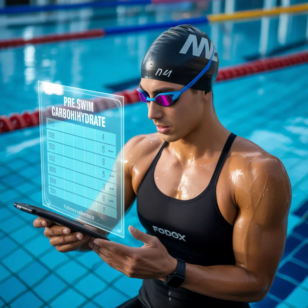 pre swim carbohydrate calculator