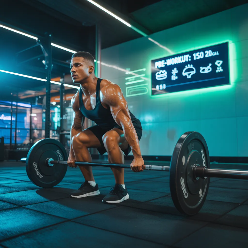 pre workout calories amount and effects