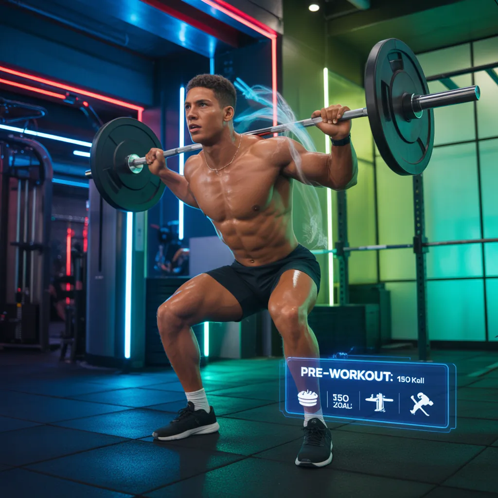 pre workout calories amount and effects