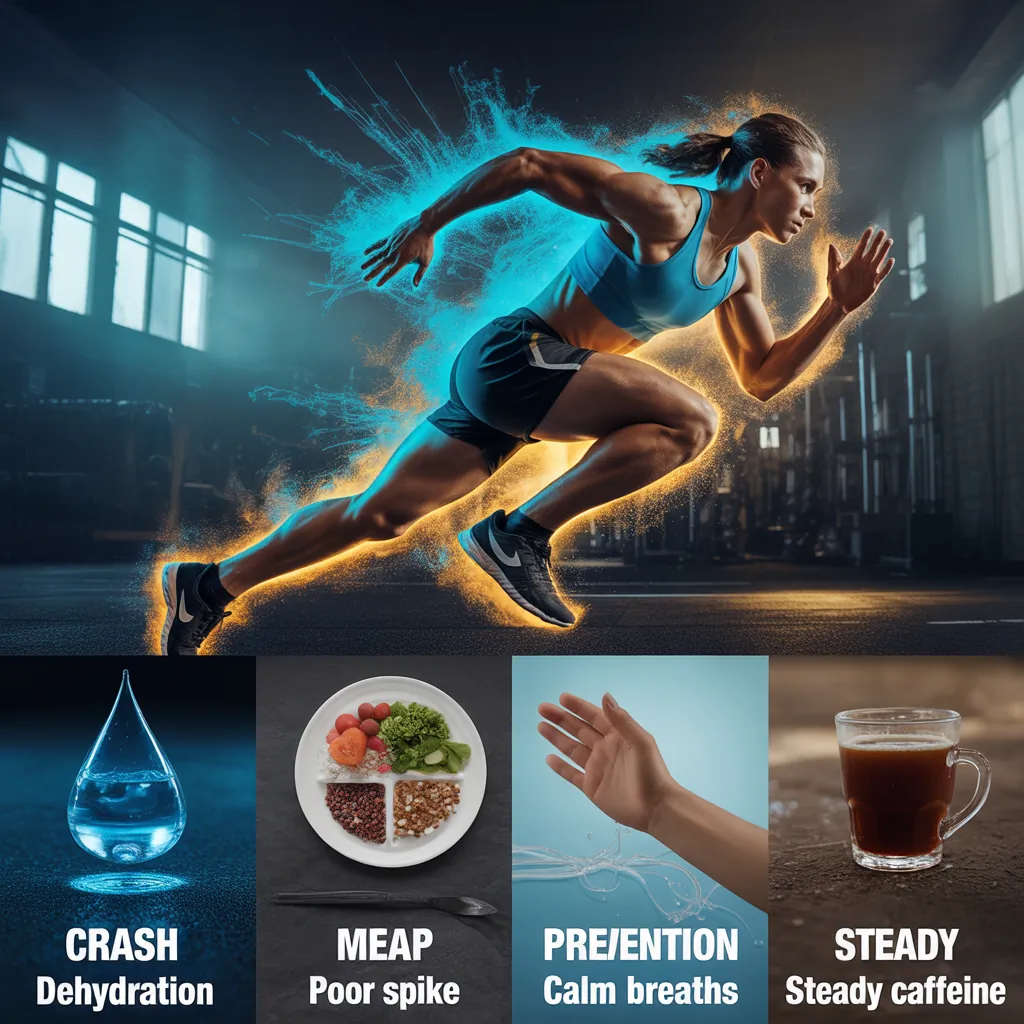 pre workout crash causes and tips to prevent