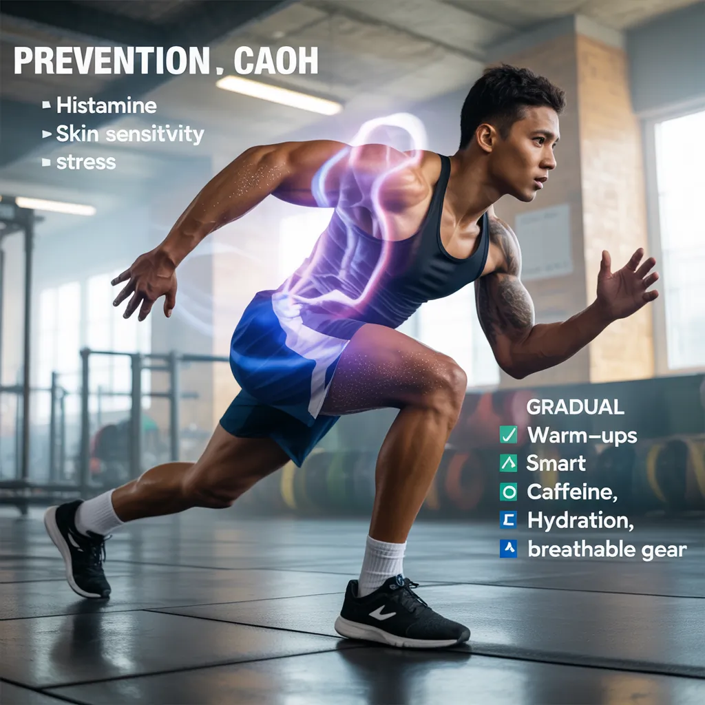 pre workout itch causes and prevention