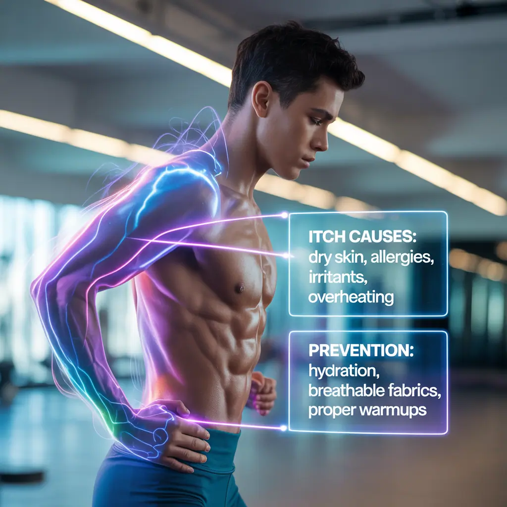pre workout itch causes and prevention