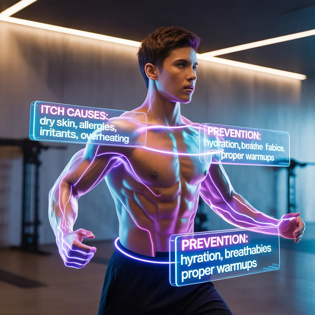 pre workout itch causes and prevention
