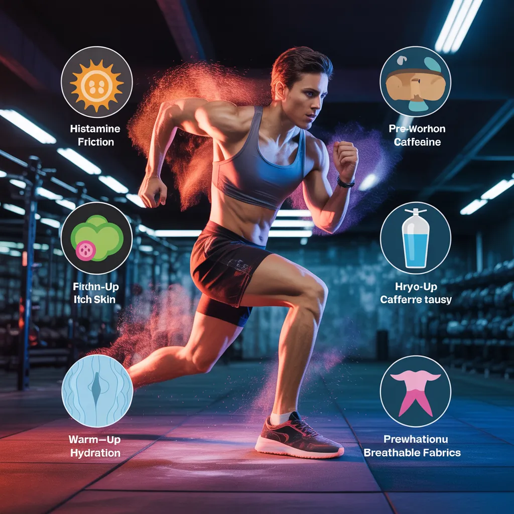 pre workout itch causes and prevention