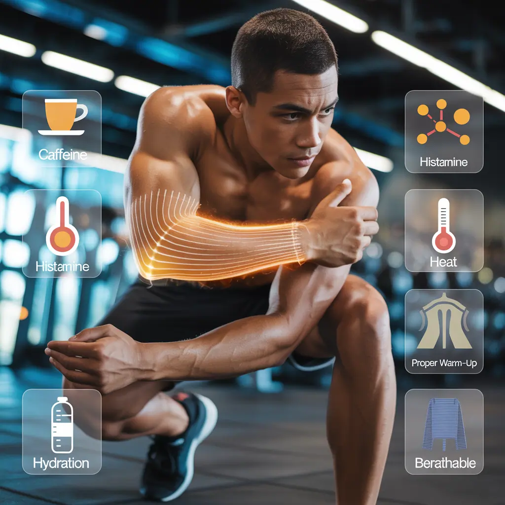 pre workout itch causes and prevention