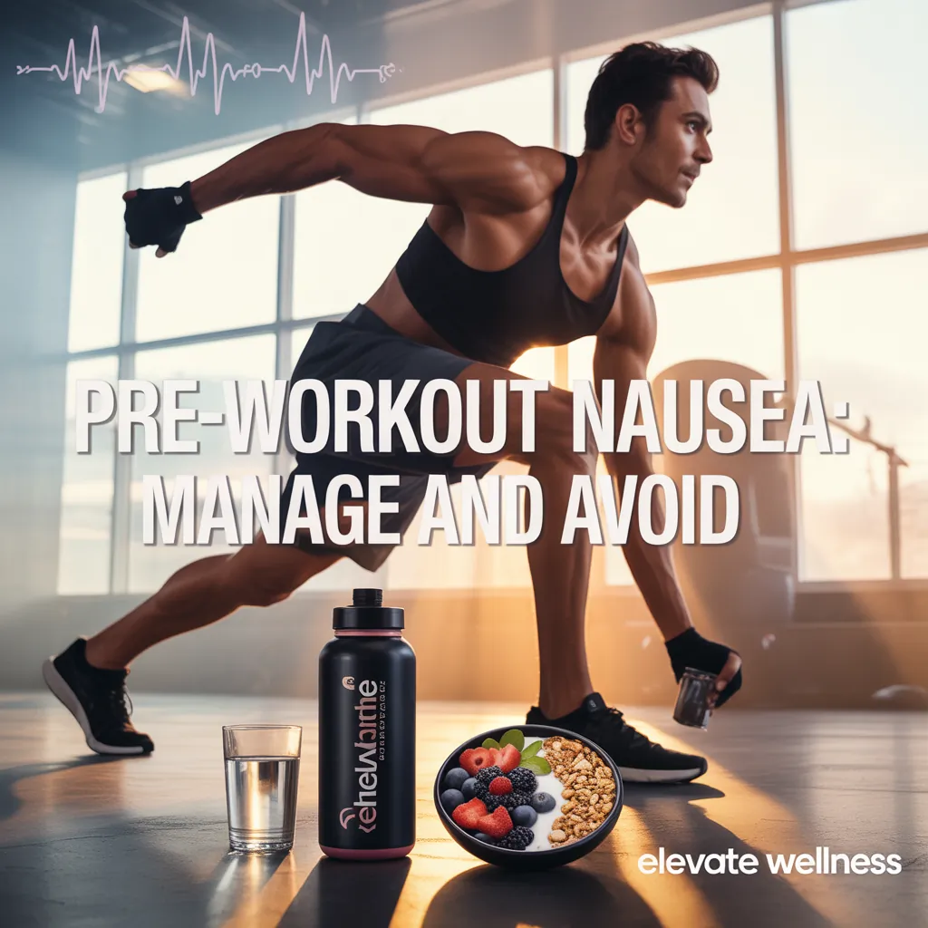 pre workout nausea manage and avoid