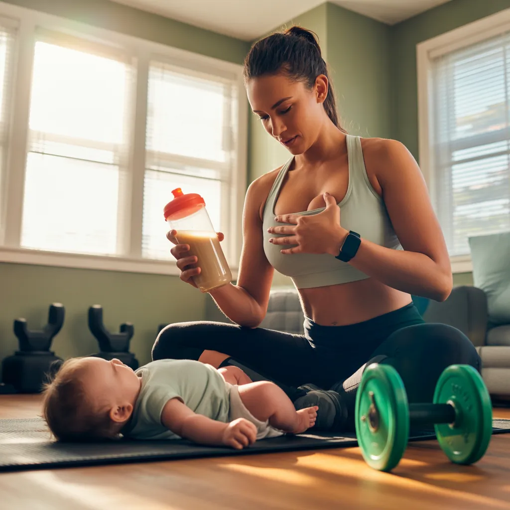 pre workout when breastfeeding