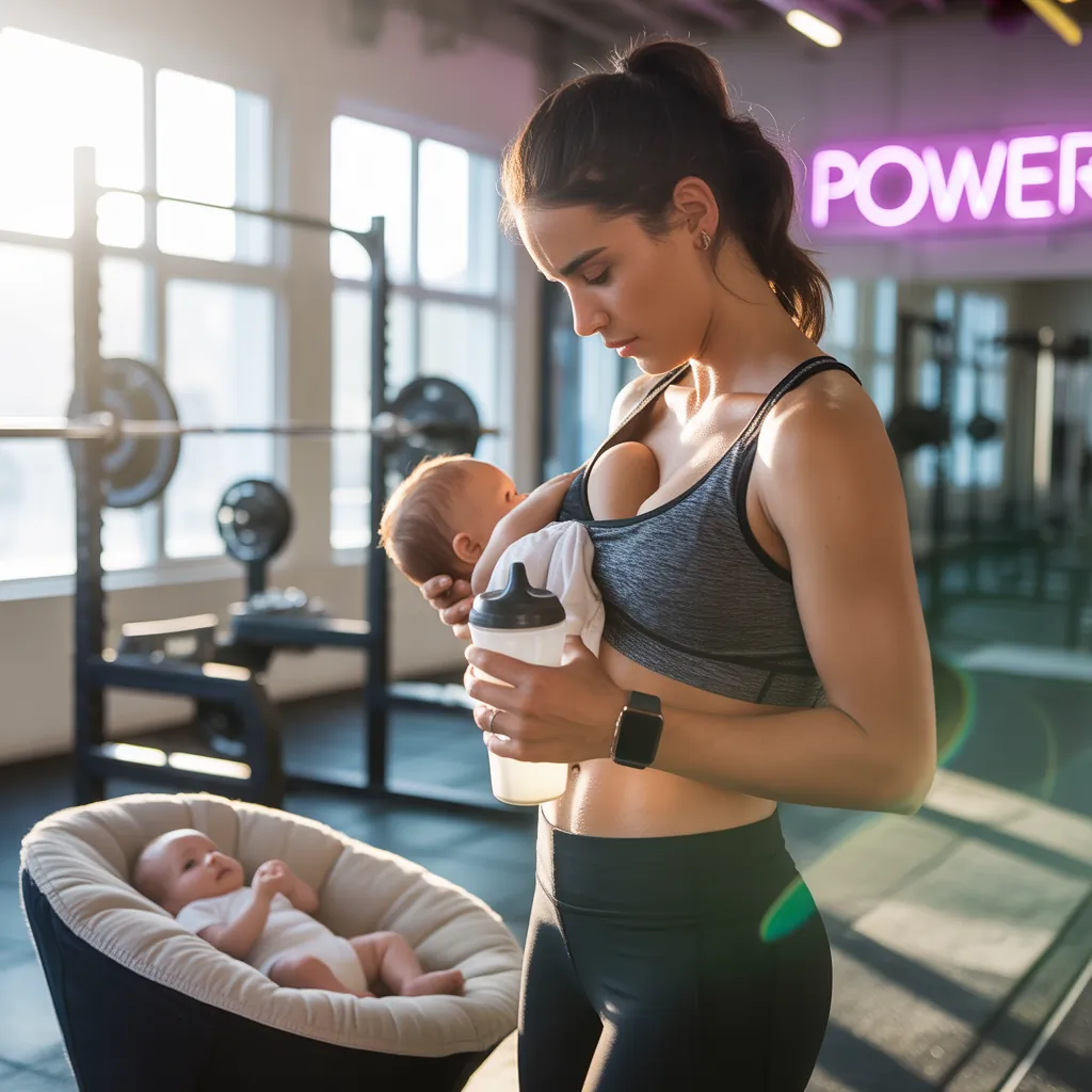 pre workout when breastfeeding