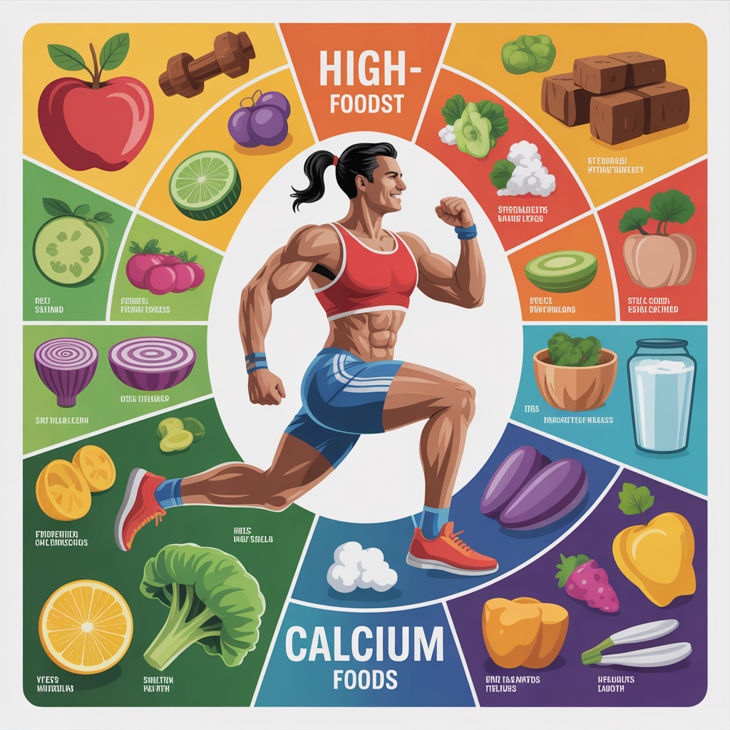 printable high calcium foods chart