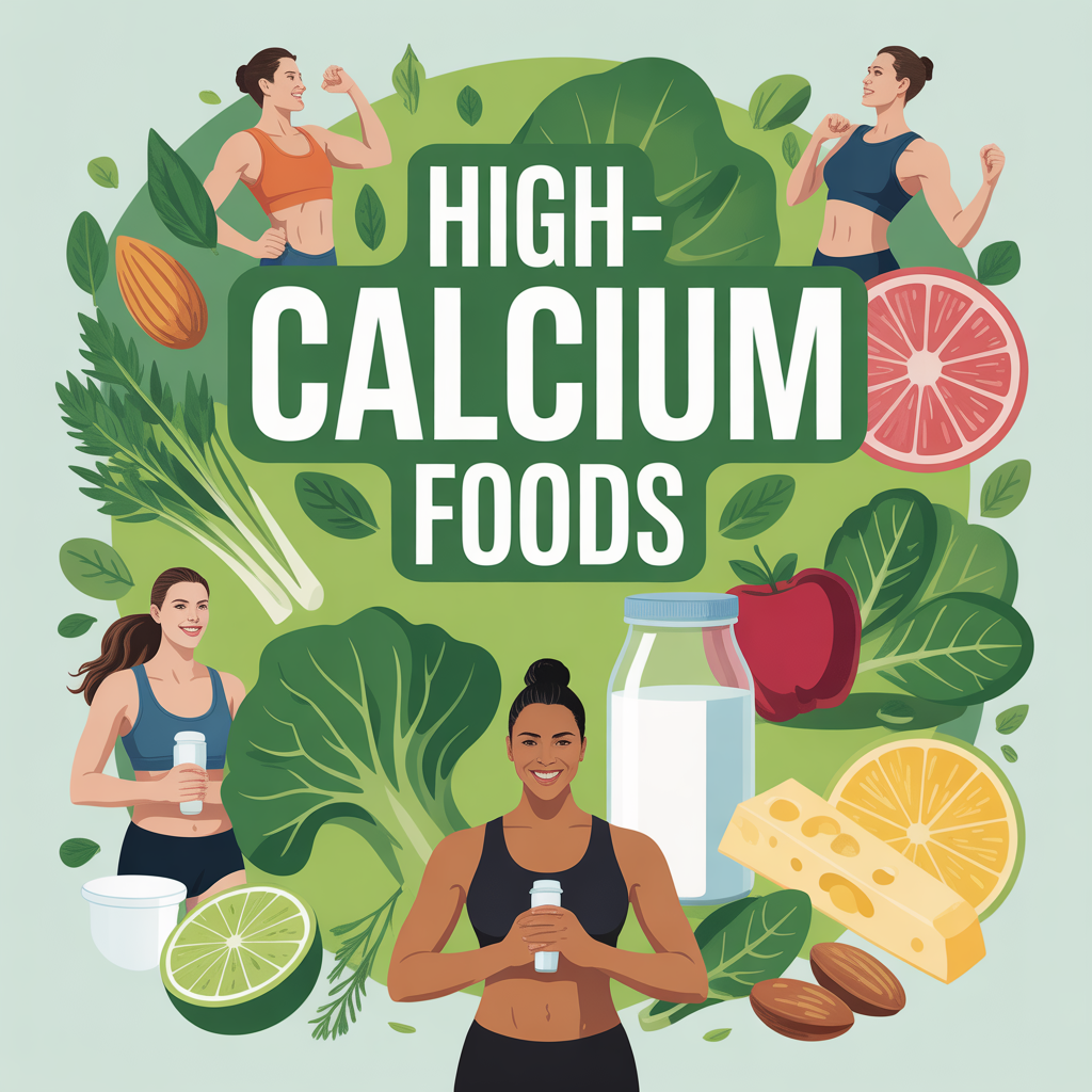 printable high calcium foods chart