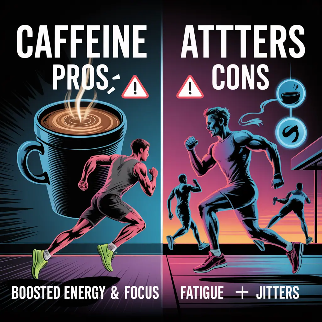 pros and cons of caffeine for athletes