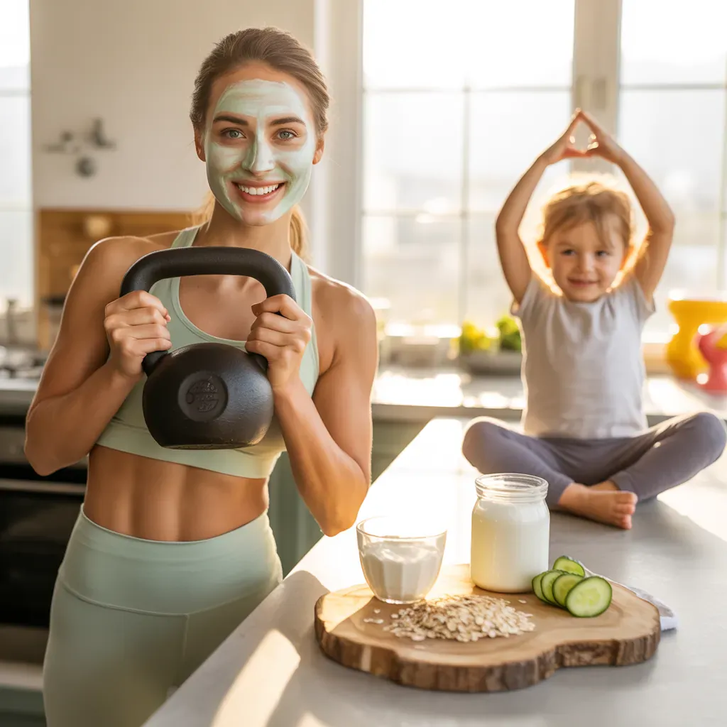quick diy face masks for moms