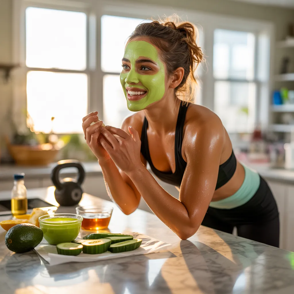 quick diy face masks for moms