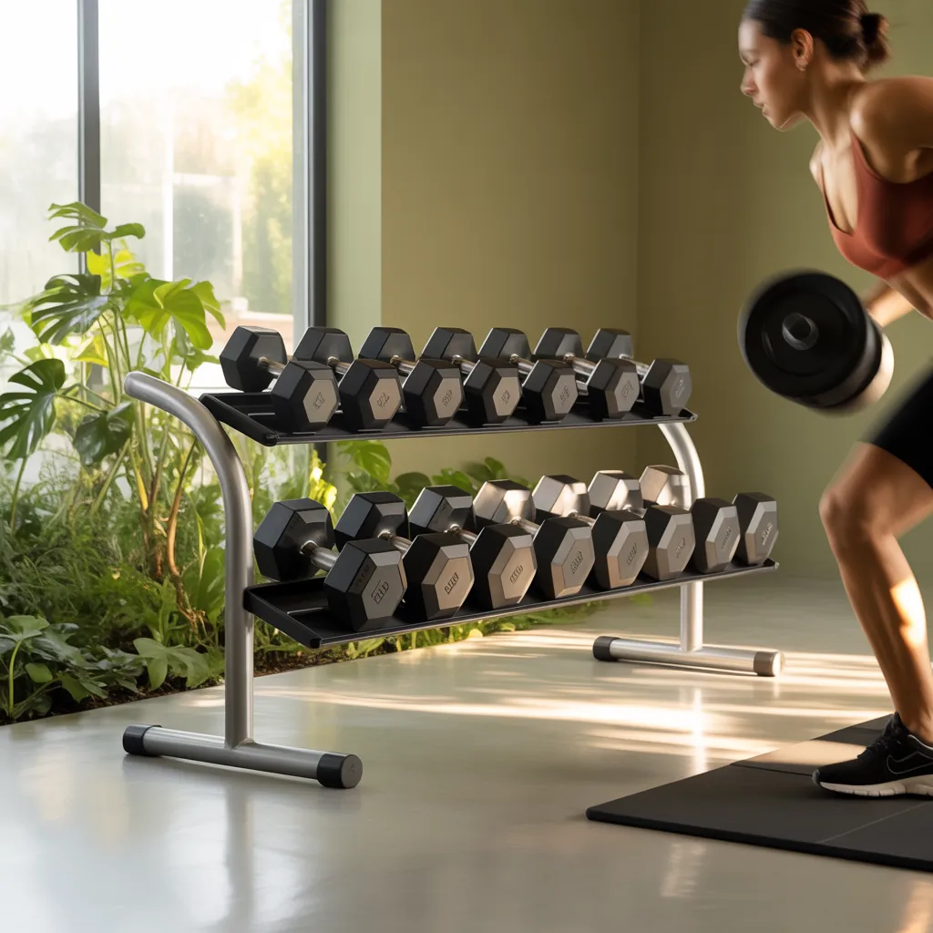rack for dumbbell weights for home gym