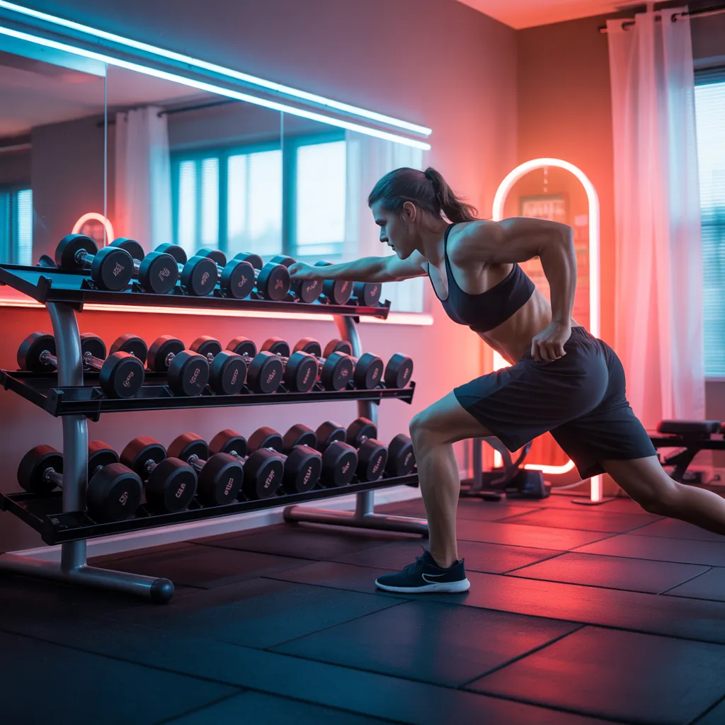 rack for dumbbell weights for home gym