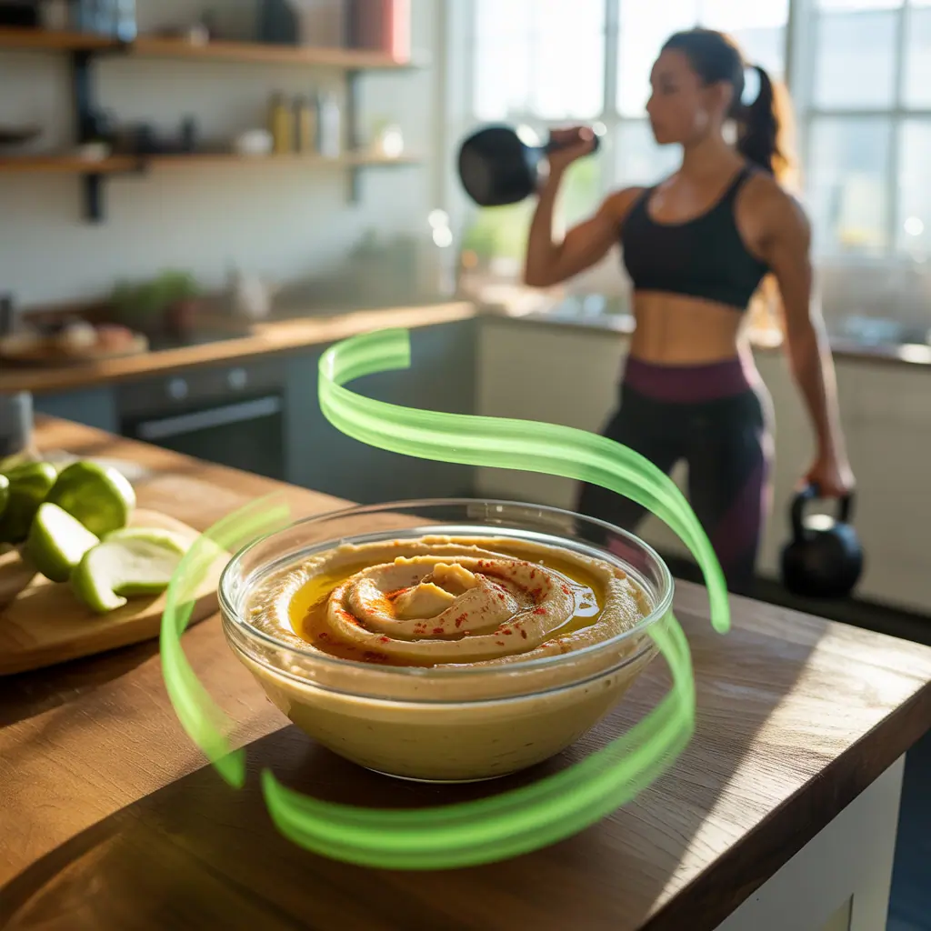 roasted garlic hummus