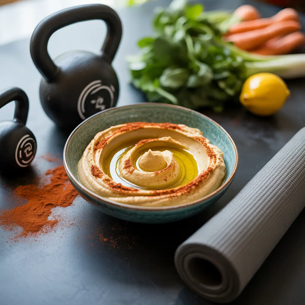 roasted garlic hummus