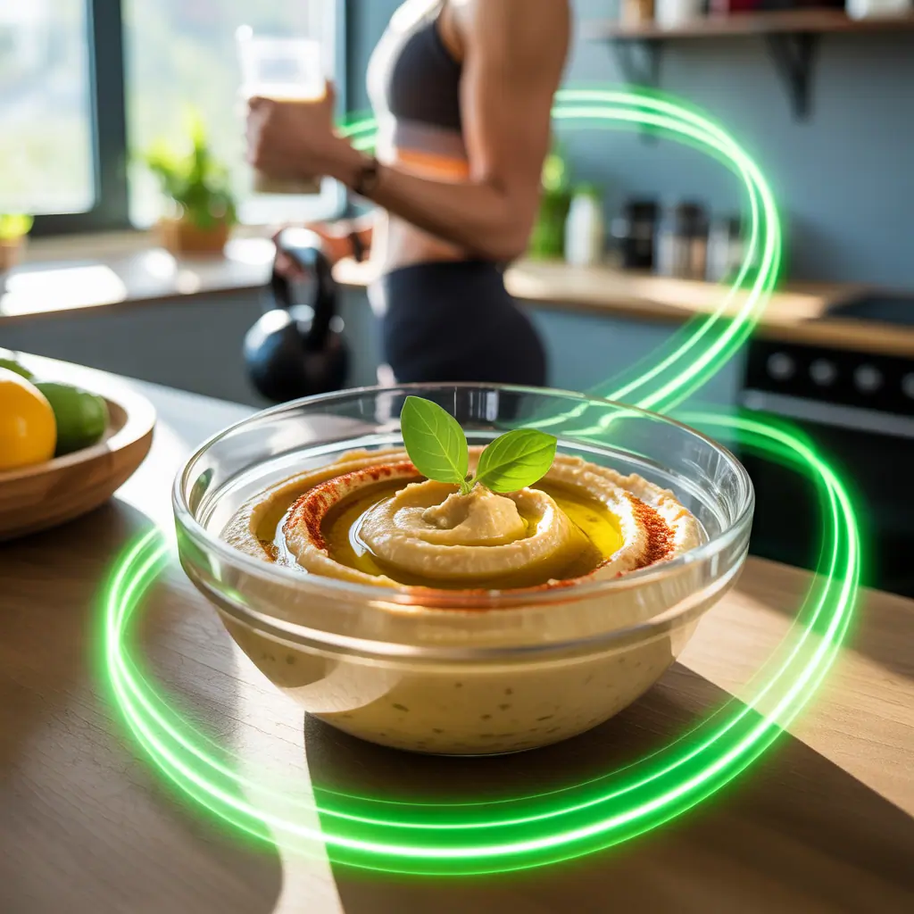 roasted garlic hummus