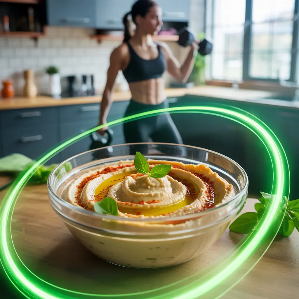 roasted garlic hummus