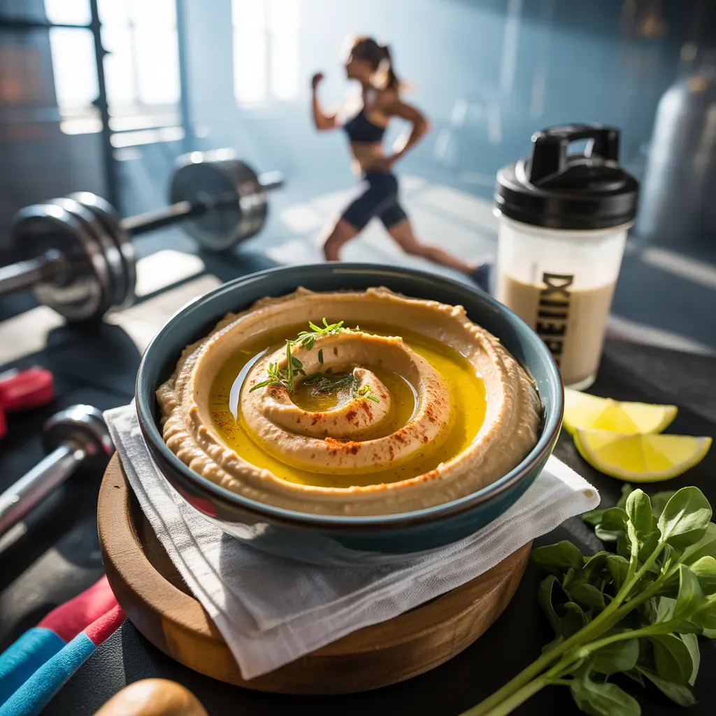 roasted garlic hummus