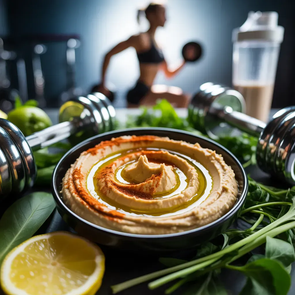 roasted garlic hummus