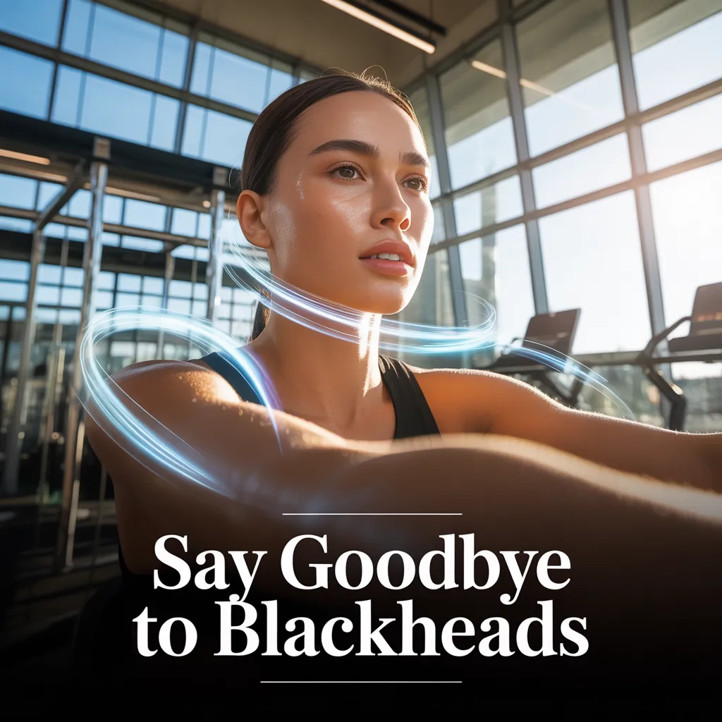 say goodbye to blackheads