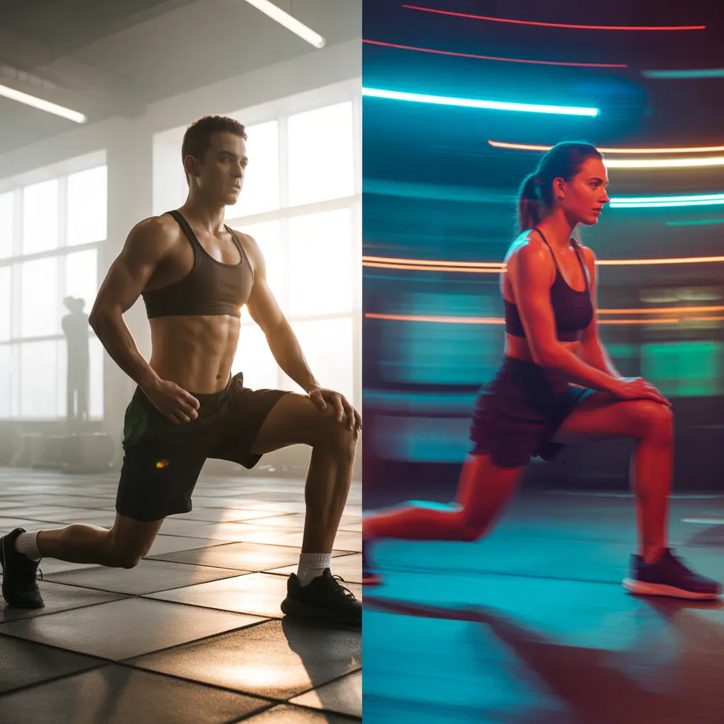 should your knee touch the ground in lunges