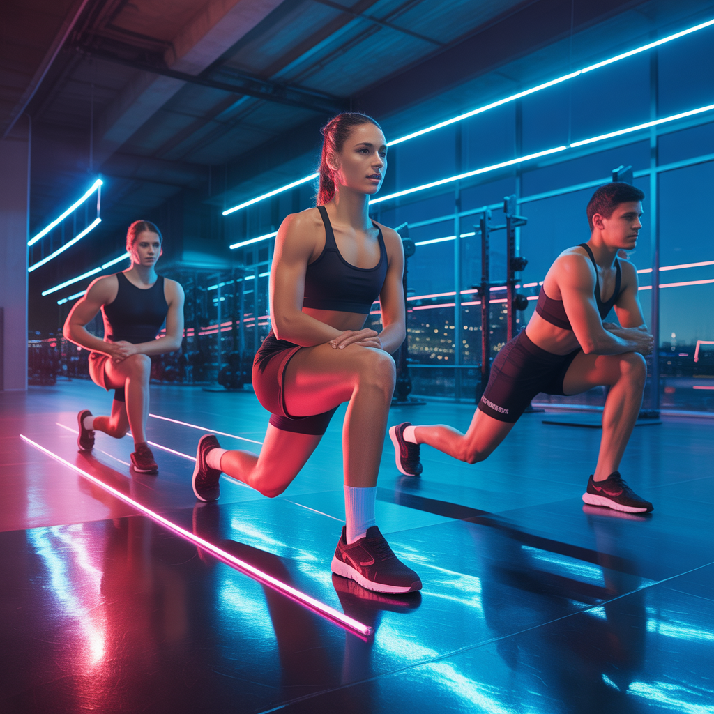 should your knee touch the ground in lunges