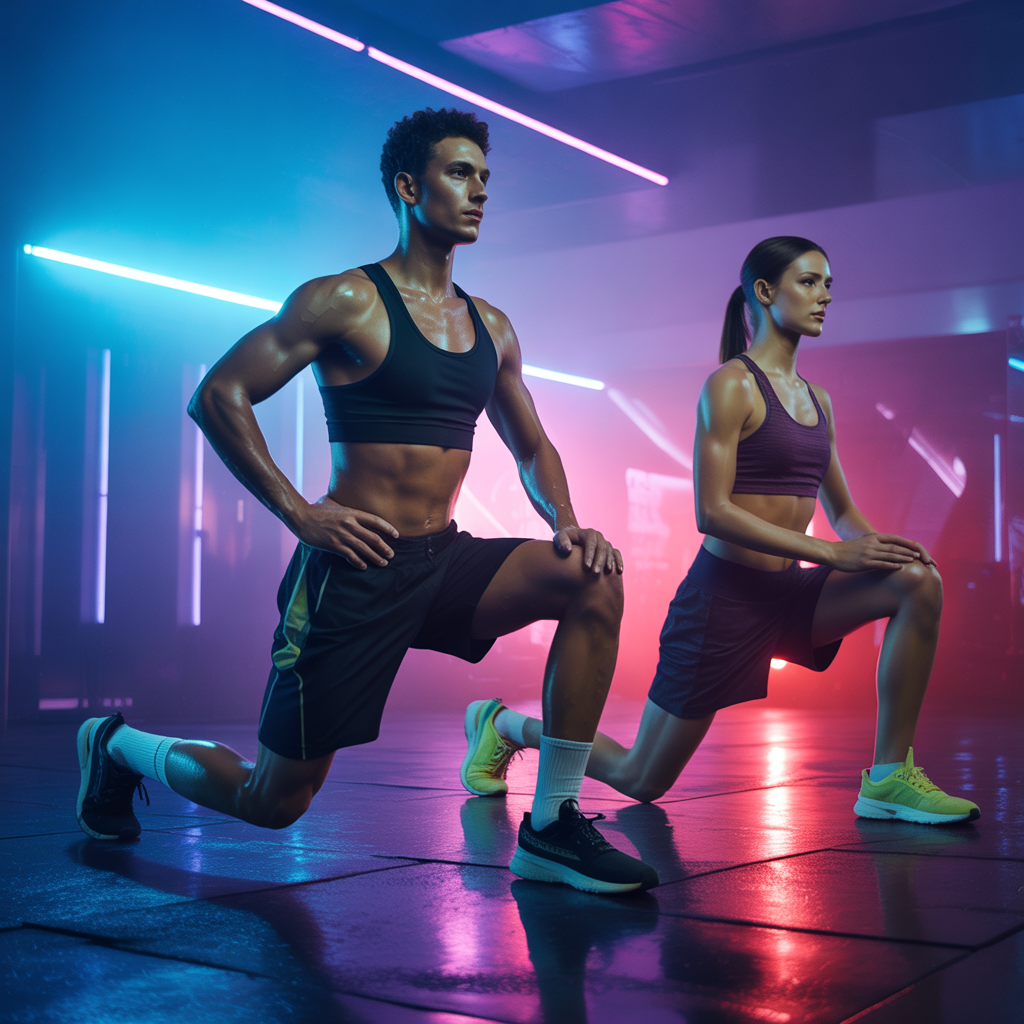 should your knee touch the ground in lunges