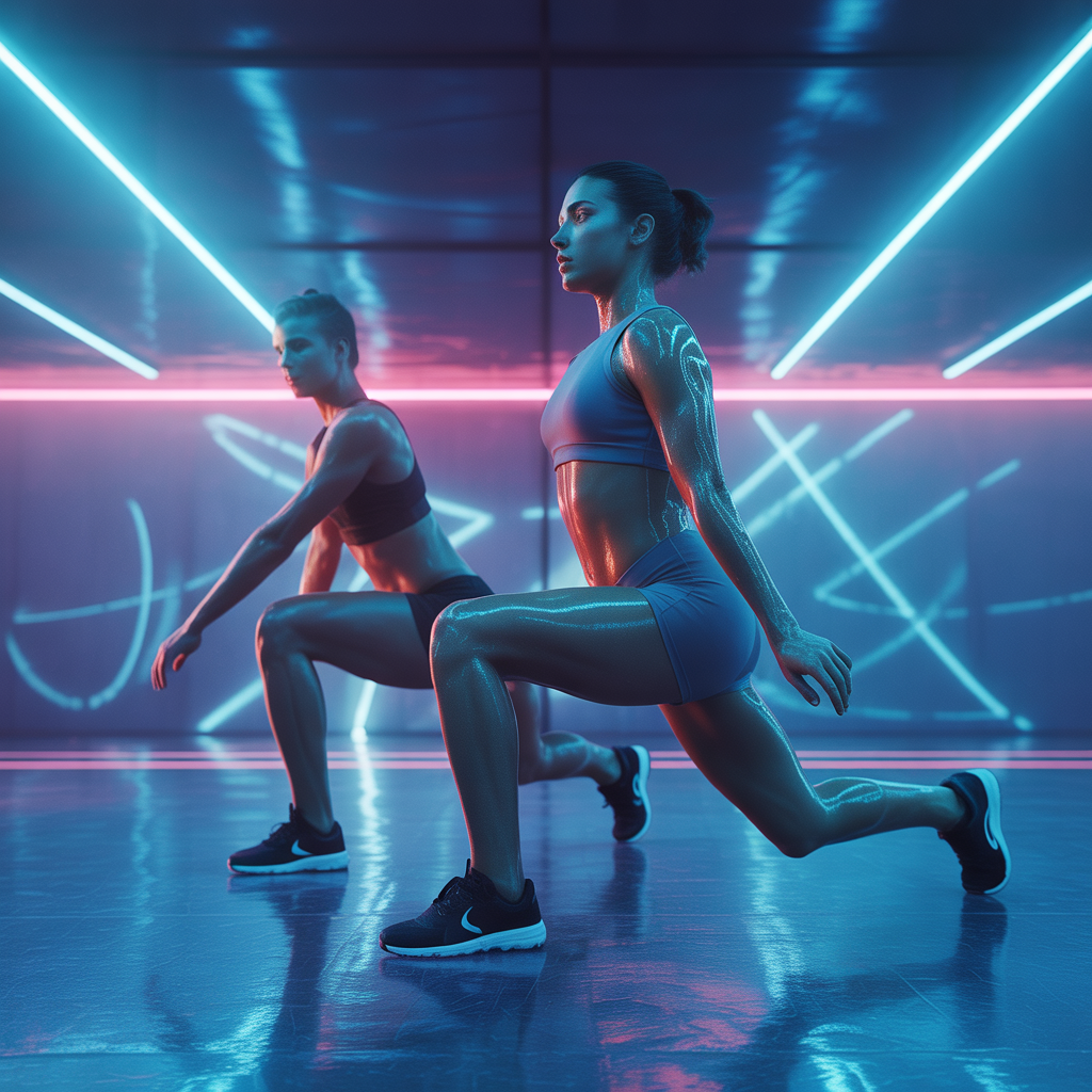 should your knee touch the ground in lunges