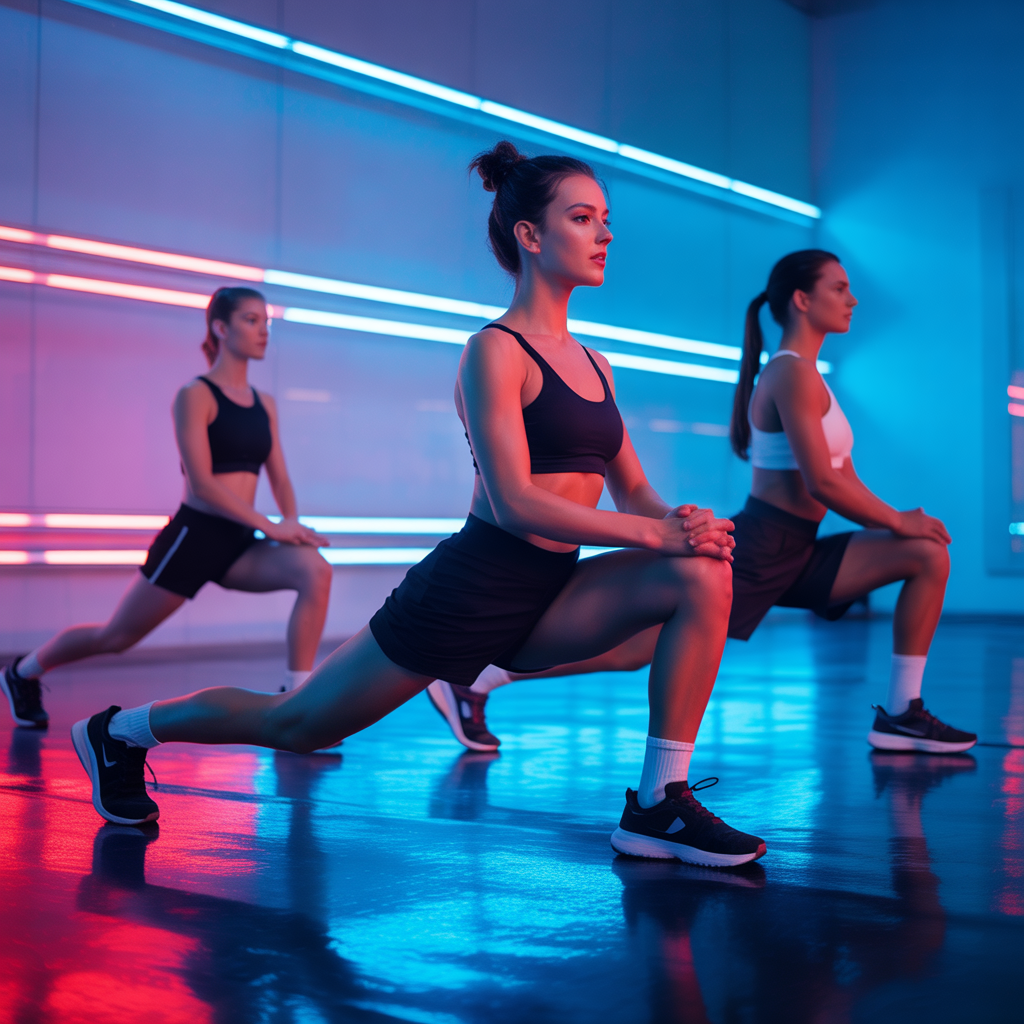 should your knee touch the ground in lunges