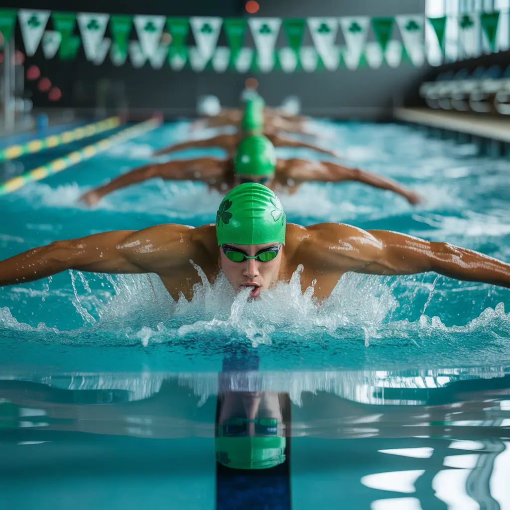 st patricks day swim workouts