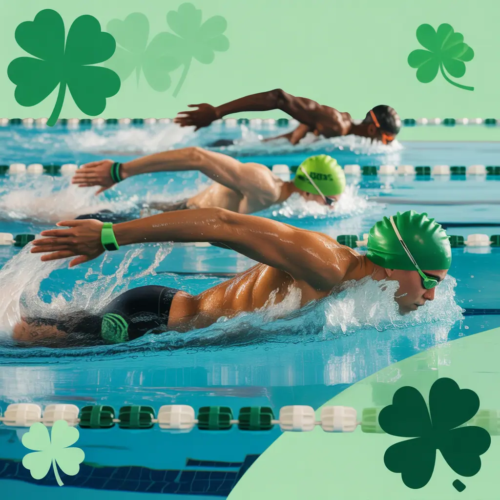 st patricks day swim workouts