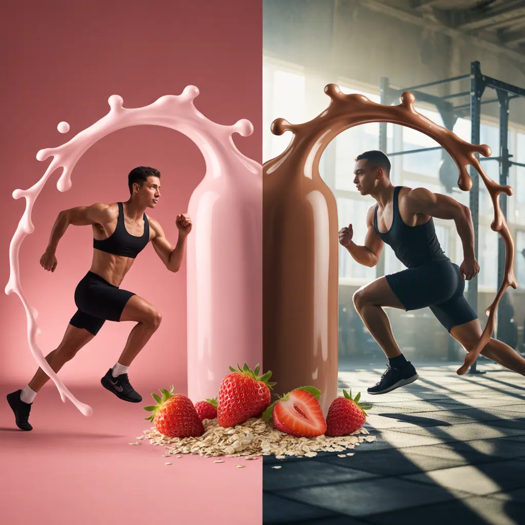 strawberry milk vs chocolate milk