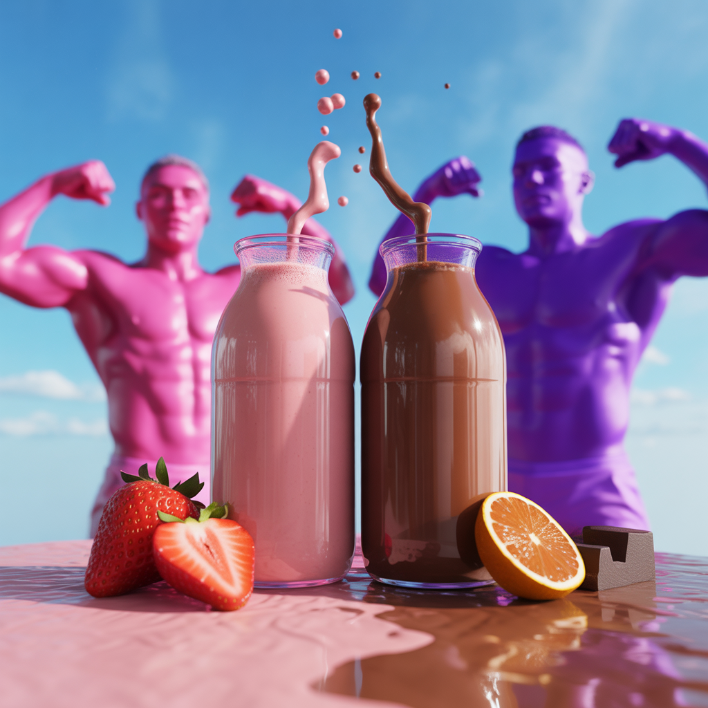 strawberry milk vs chocolate milk