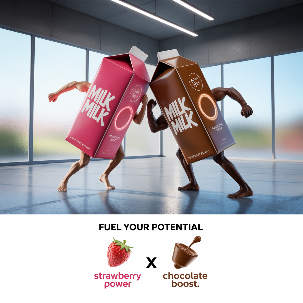 strawberry milk vs chocolate milk