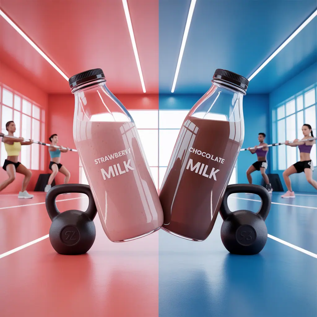 strawberry milk vs chocolate milk