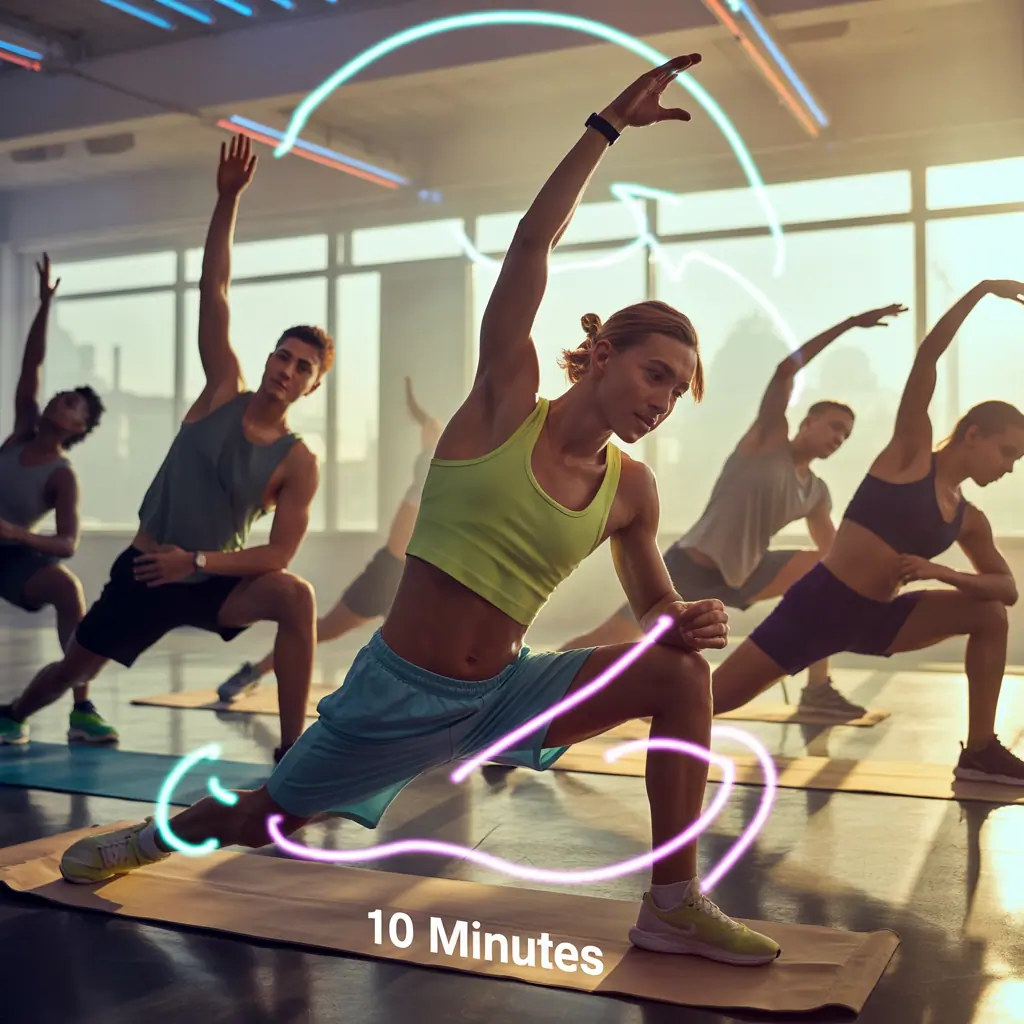 stretching 10 minutes a day results