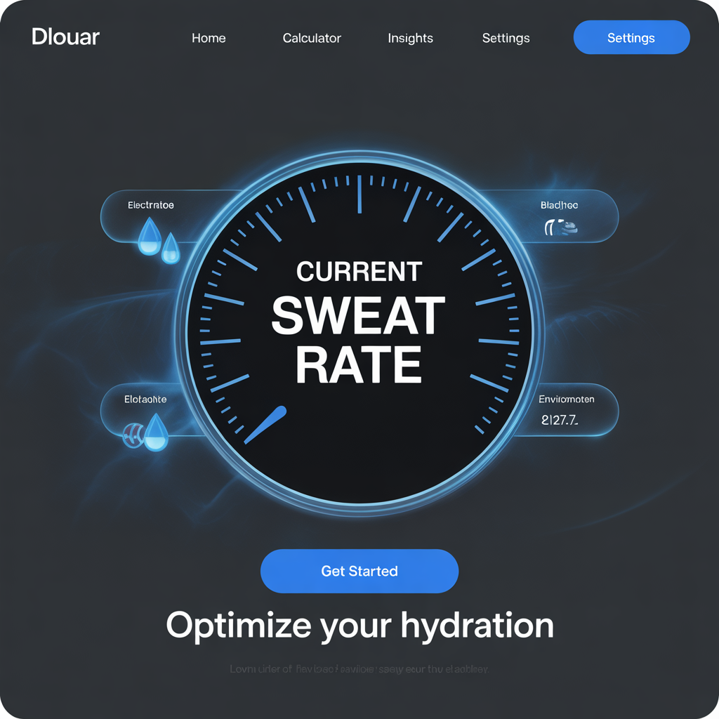 sweat rate calculator