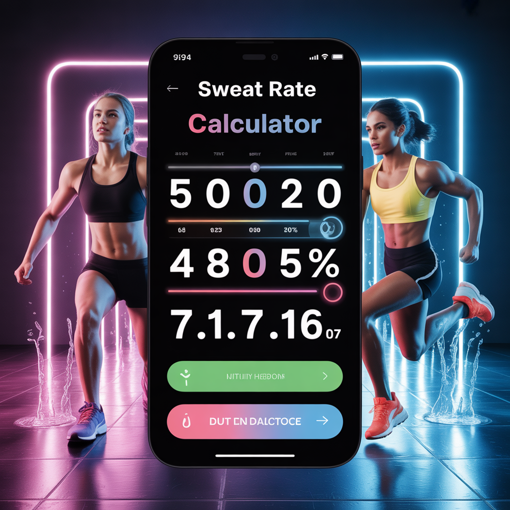 sweat rate calculator
