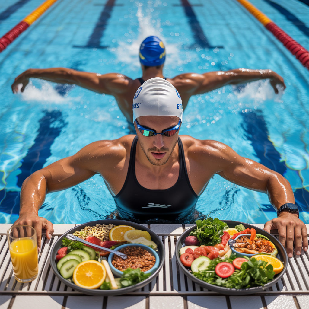 swimmer diet plan