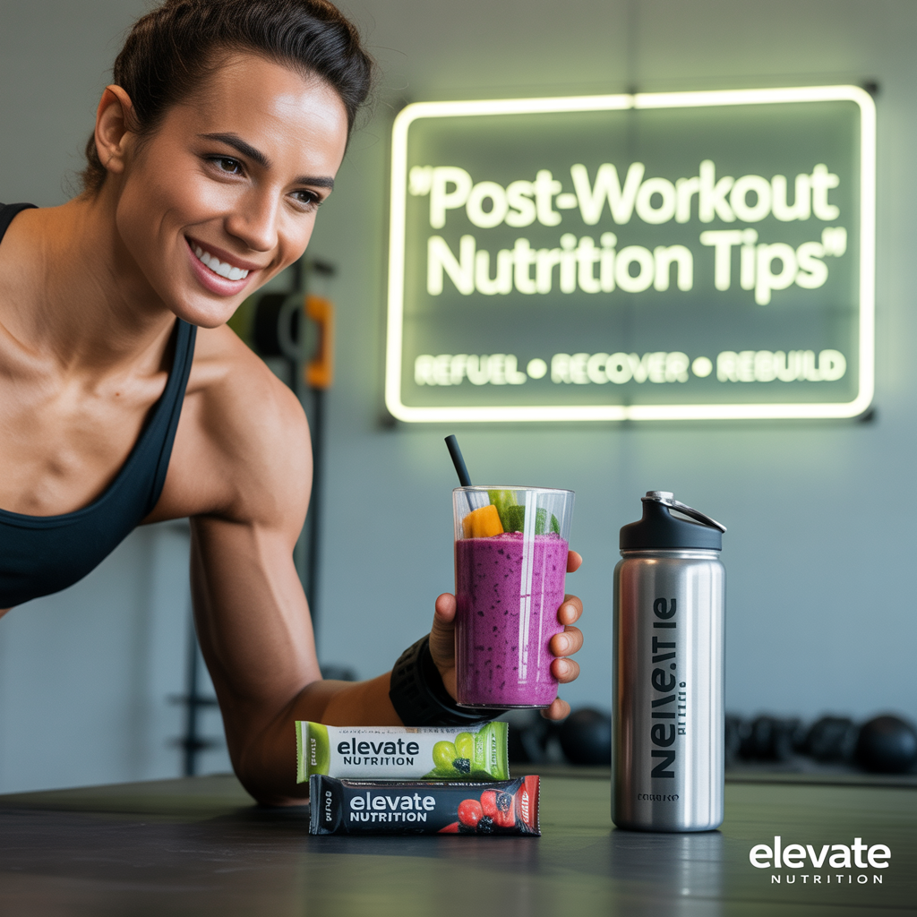 tips for post workout nutrition