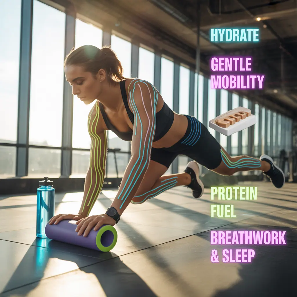 tips for sore muscles after workout