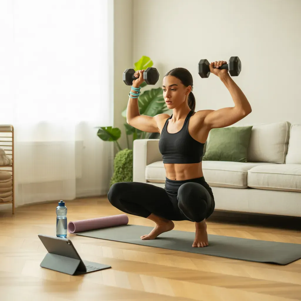 tips for working out at home