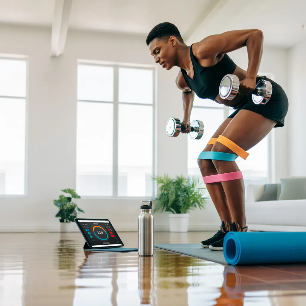 tips for working out at home