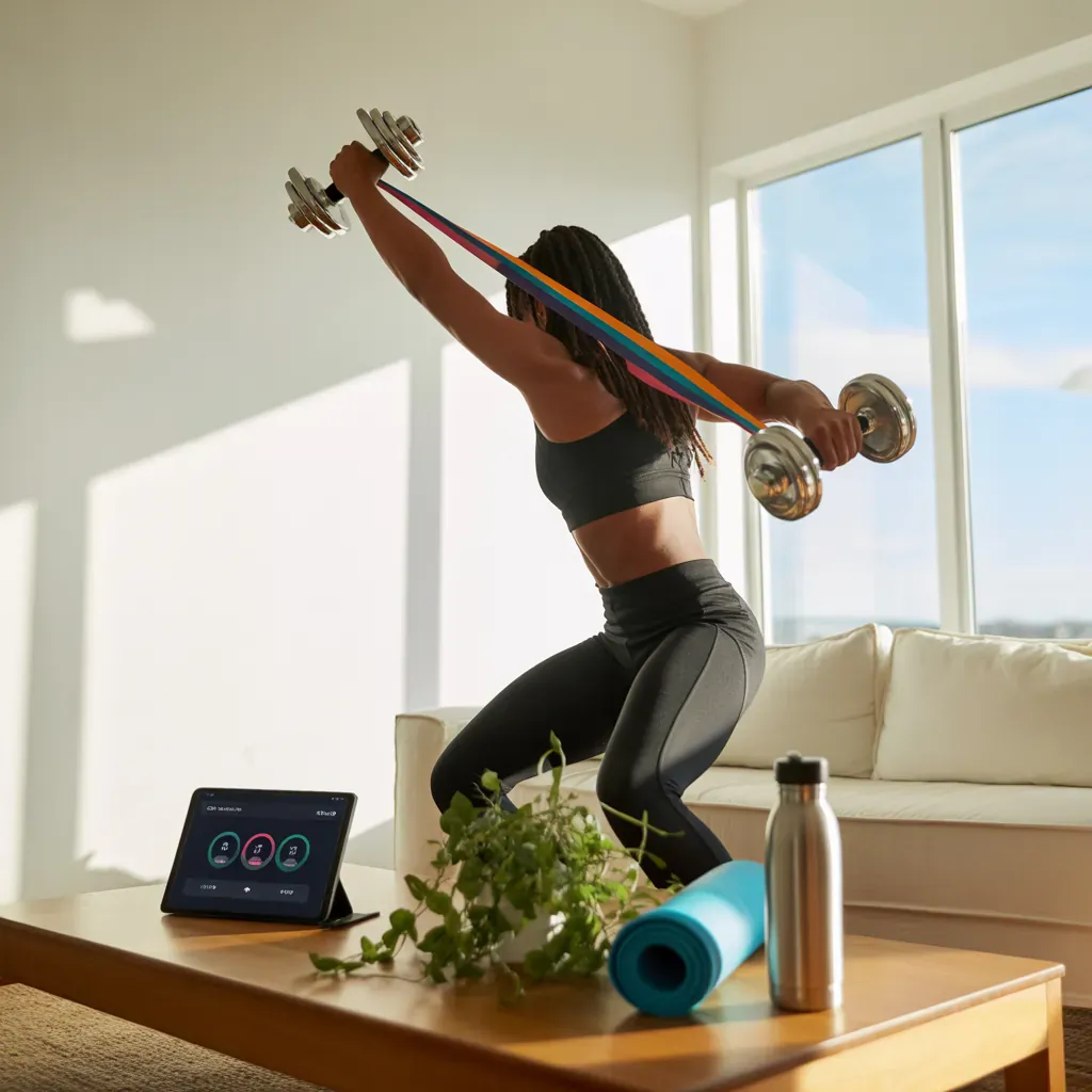 tips for working out at home